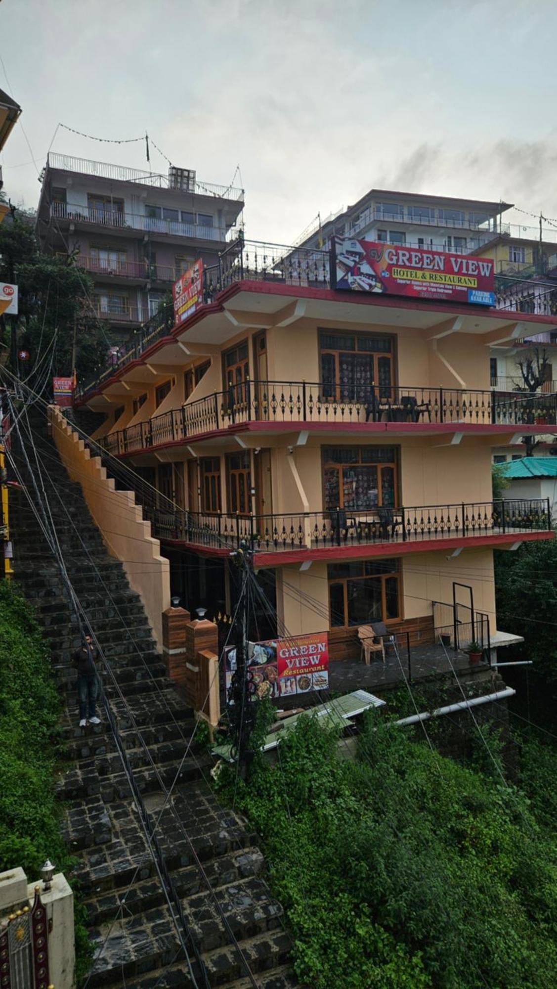 Green View Hotel And Restaurant McLeod Ganj Dış mekan fotoğraf