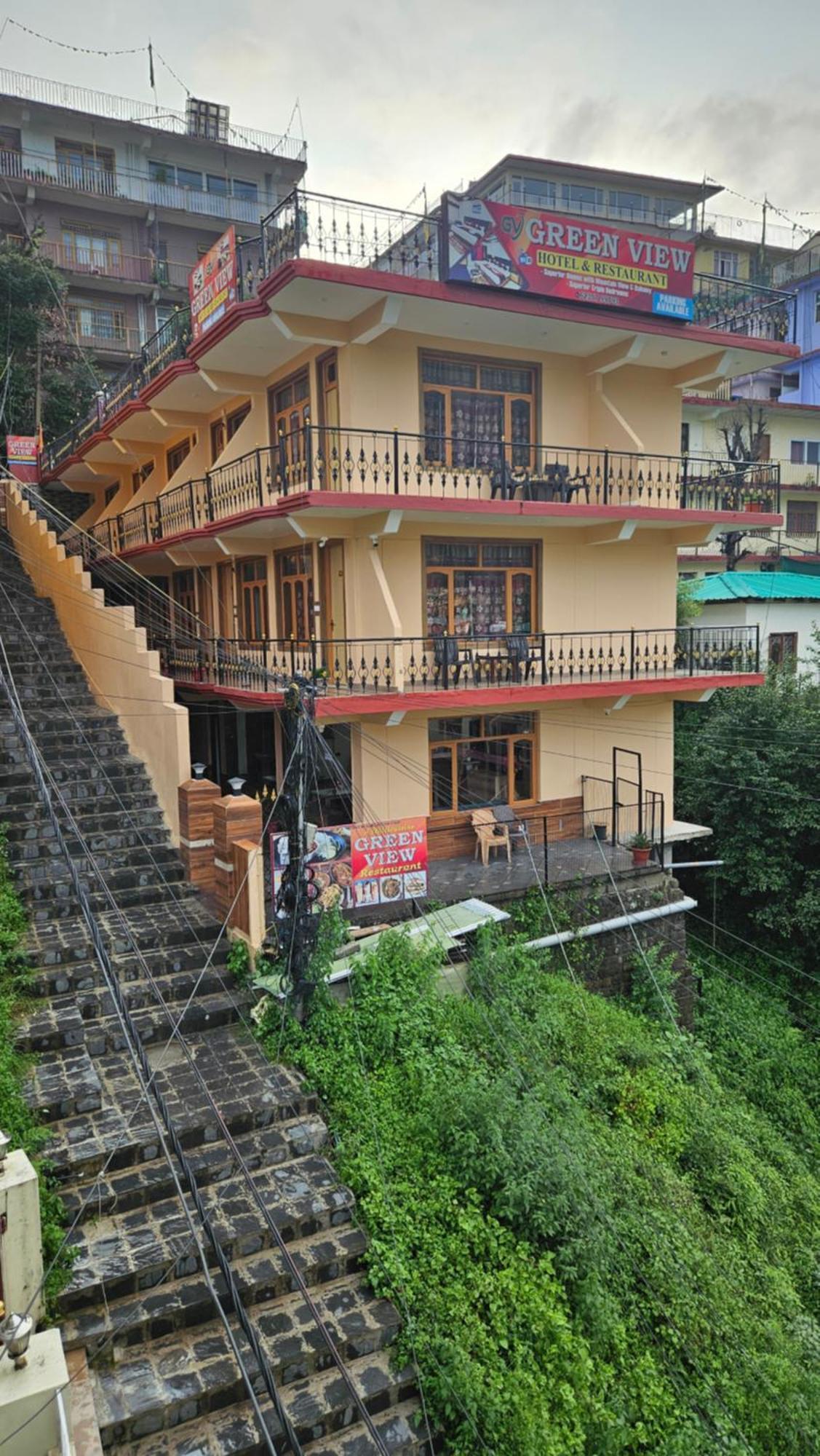 Green View Hotel And Restaurant McLeod Ganj Dış mekan fotoğraf